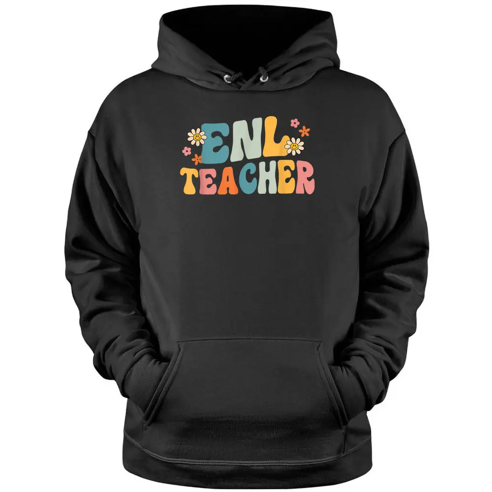 ENL Teacher Squad English New Language Squad Crew Team Pullover Hoodie