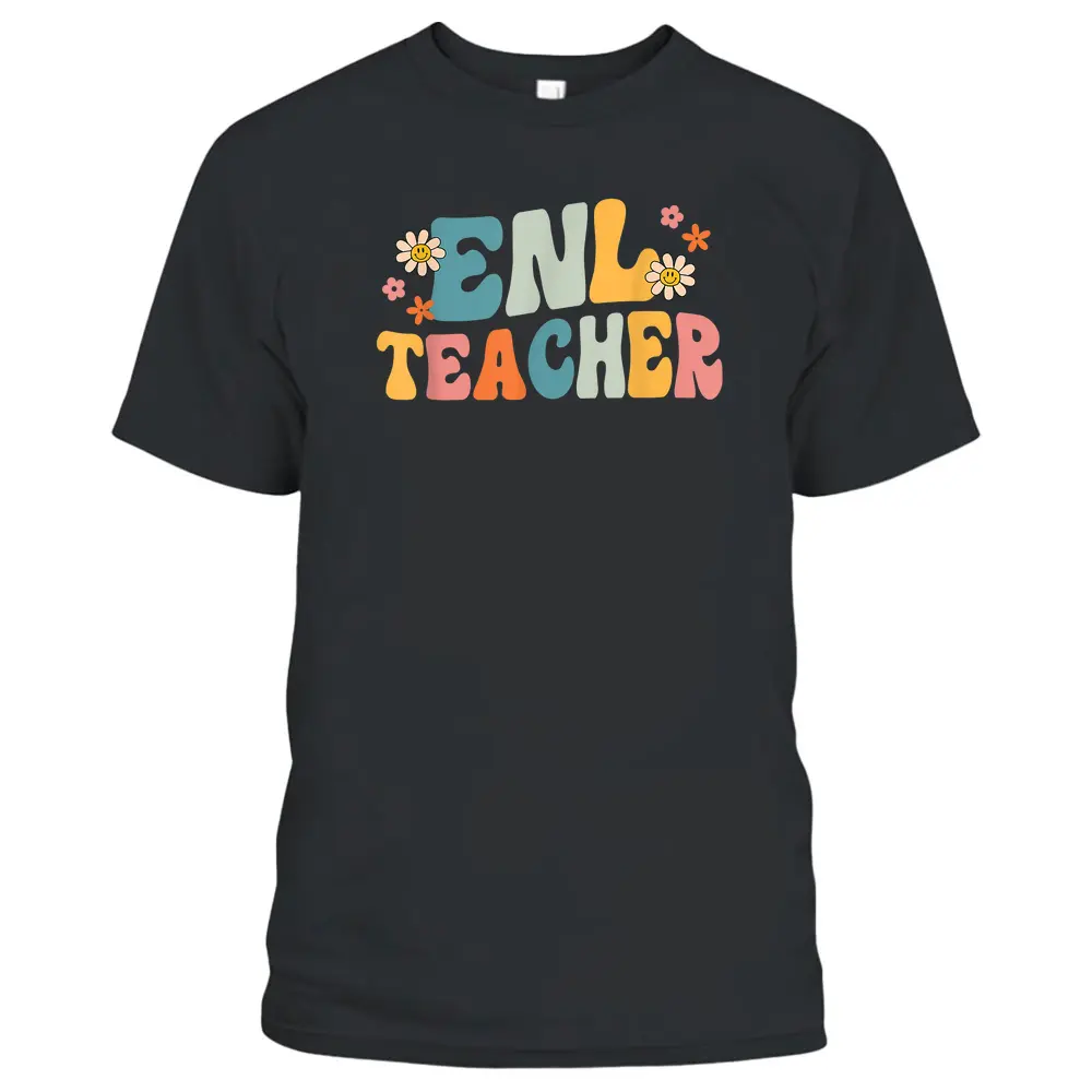 ENL Teacher Squad English New Language Squad Crew Team T-Shirt