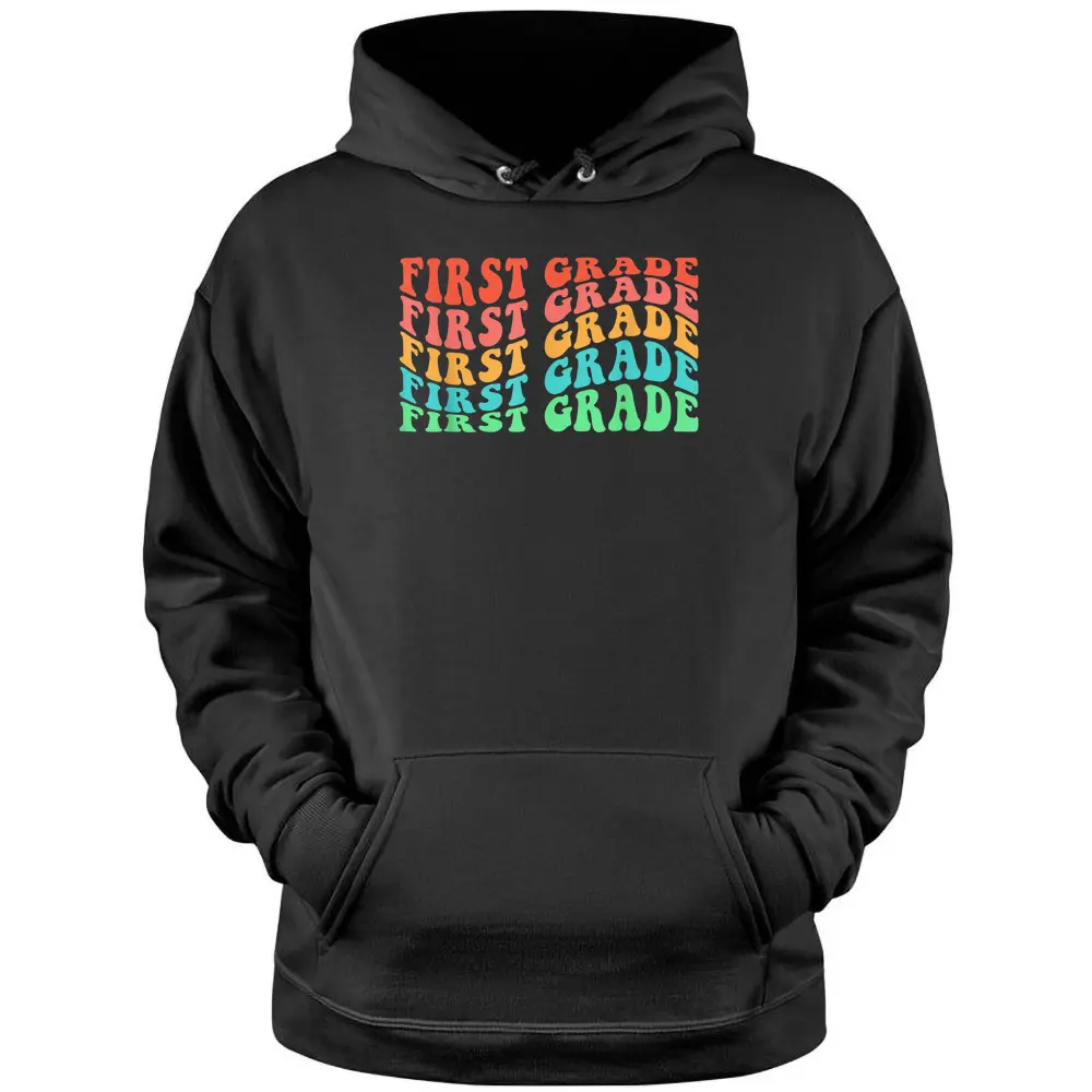 First Grade Teacher 1st Grade Teacher Elementary School Pullover Hoodie