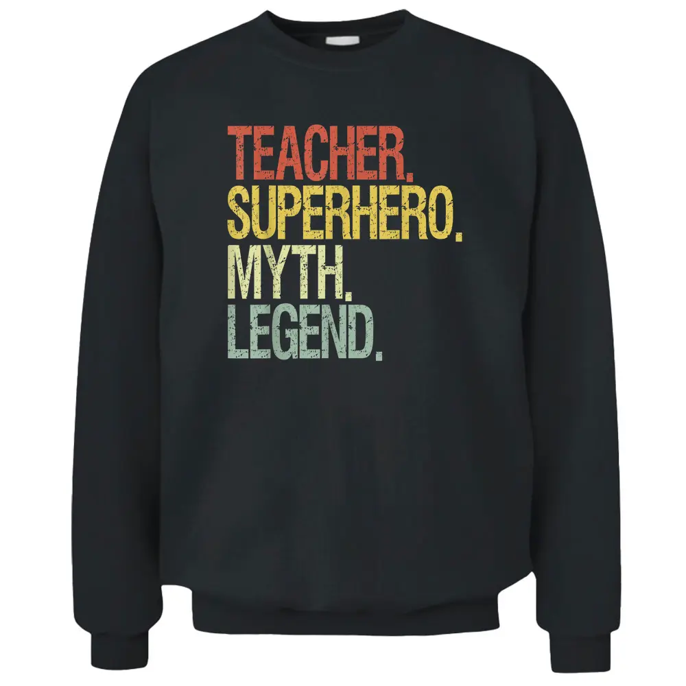 Funny Teacher Pullover Sweatshirt