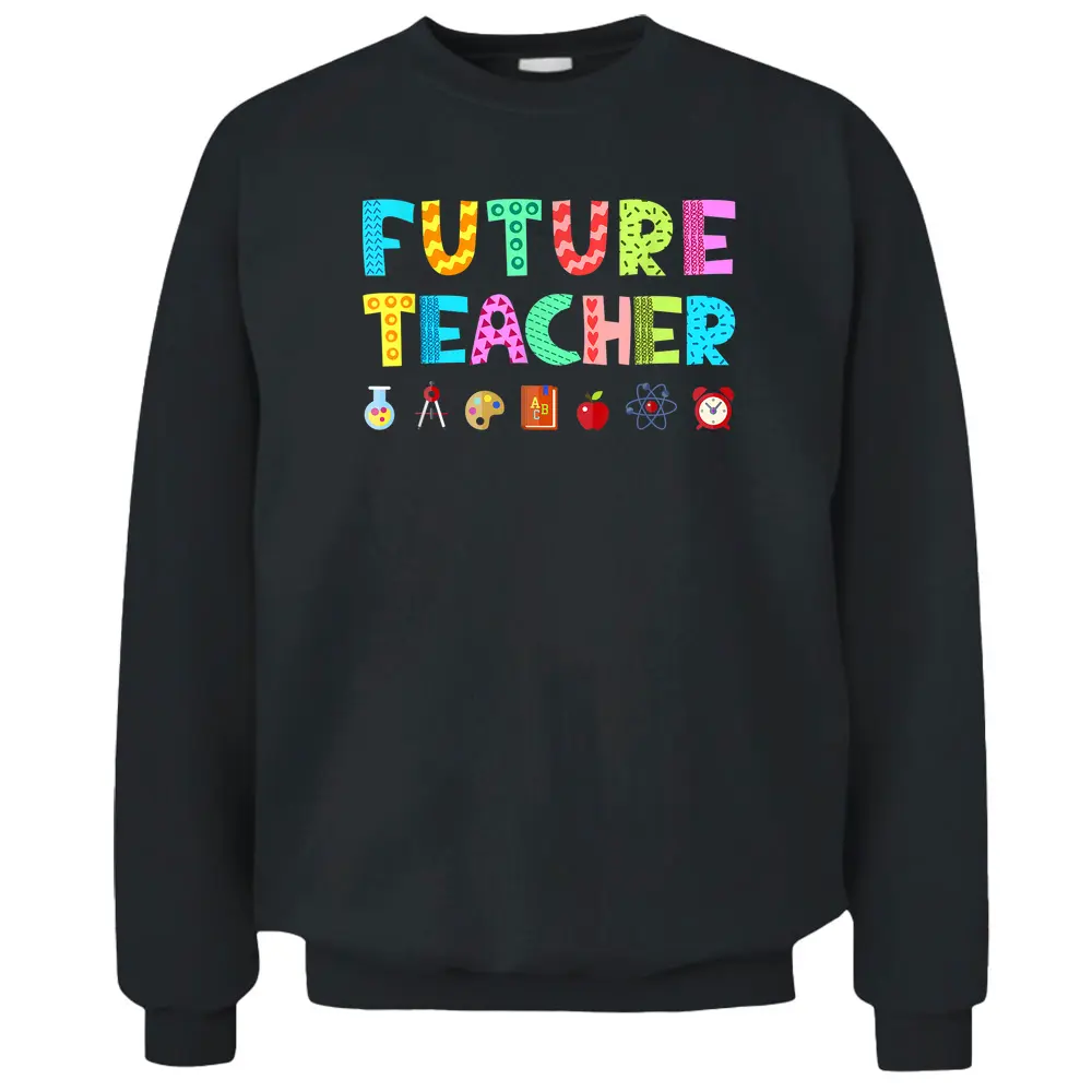 Future Teacher Kid's Career Pullover Sweatshirt