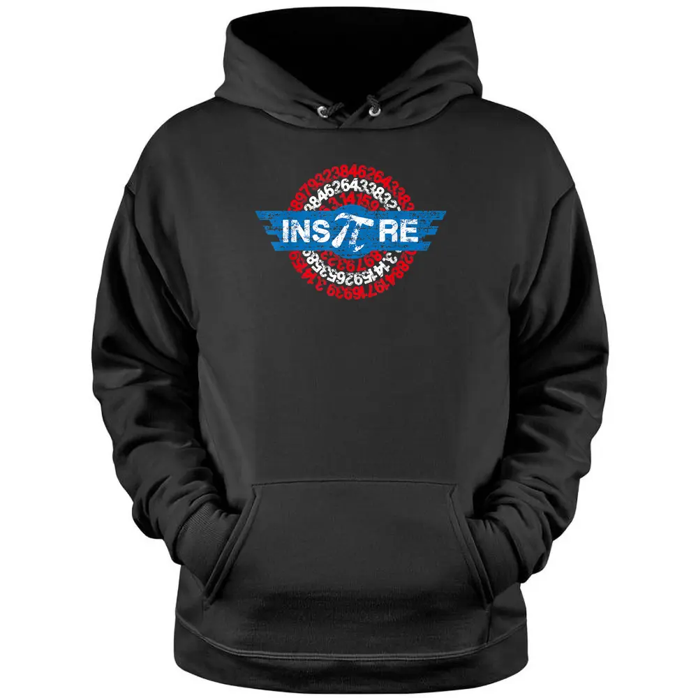 Inspire Math Superhero Pi Day Mathematics Teacher Nerd Geek Pullover Hoodie