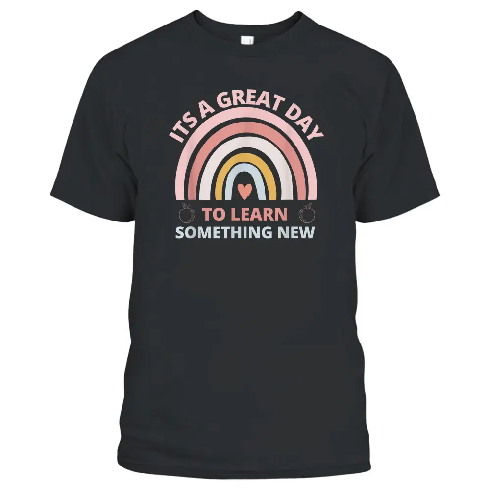 It's A Good Day To Learn Something New Groovy Teacher T-Shirt