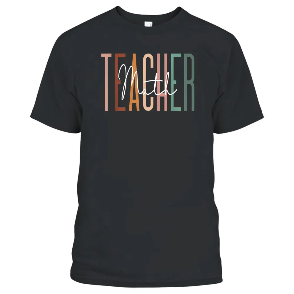 Math Teacher Squad Team Coach Mathematics T-Shirt