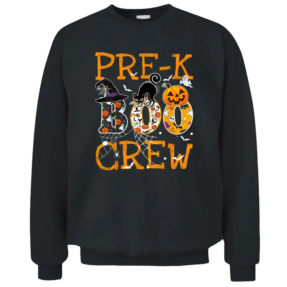 Pre-K Boo Vintage Halloween Costumes For Pre-K Teachers Pullover Sweatshirt