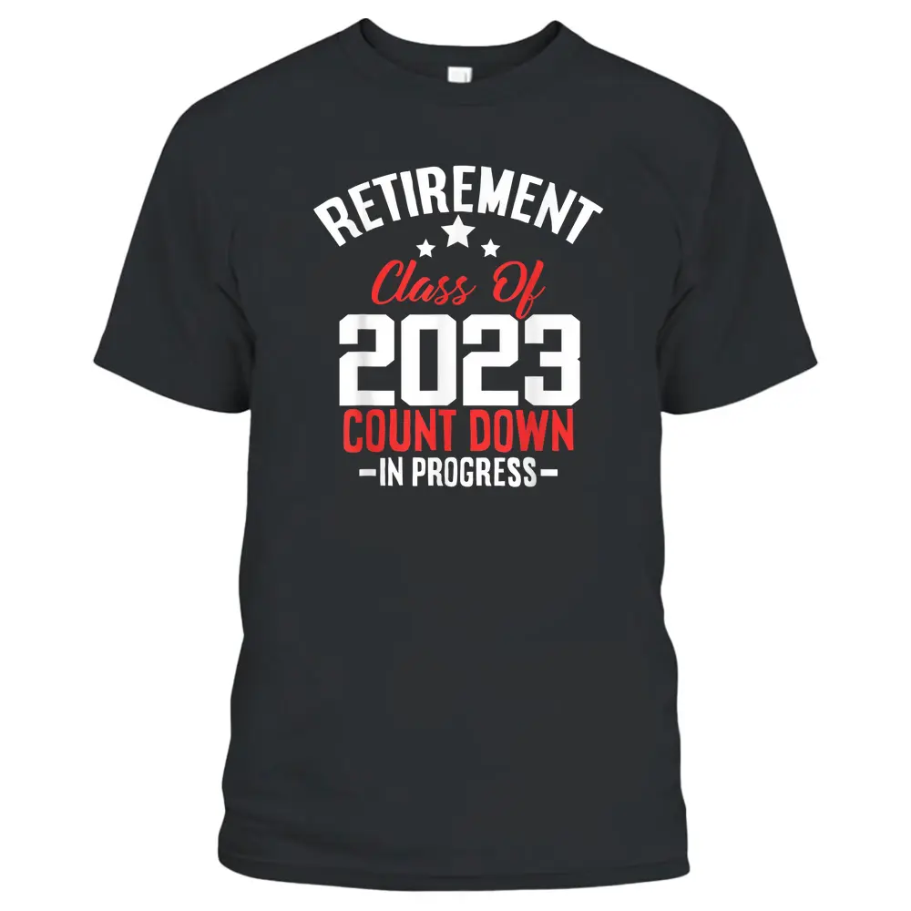 Retirement Class Count Down Progress Retired Teacher T-Shirt