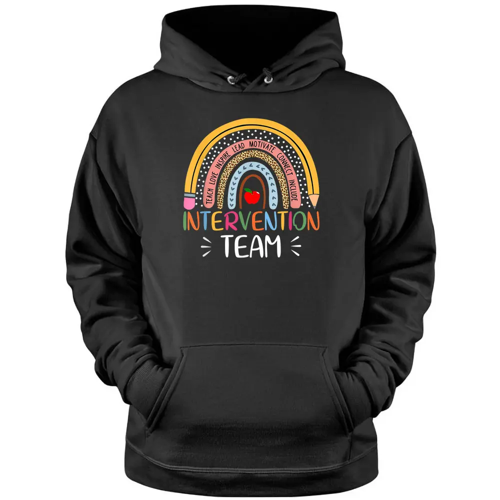 RTI Team Response Intervention Teacher School Team Squad Pullover Hoodie