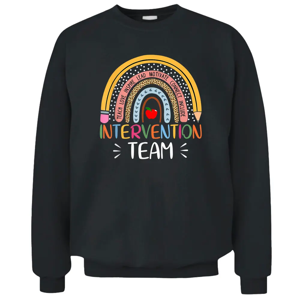 RTI Team Response Intervention Teacher School Team Squad Pullover Sweatshirt