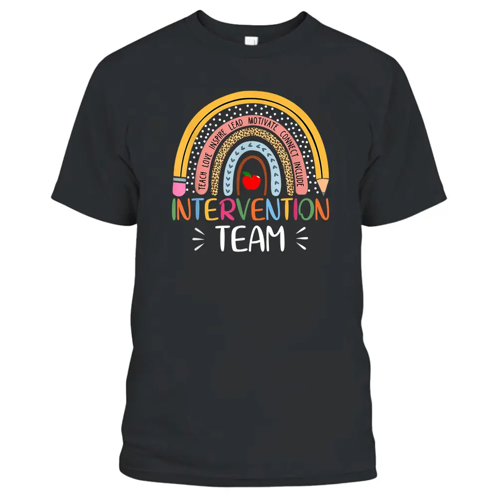 RTI Team Response Intervention Teacher School Team Squad T-Shirt