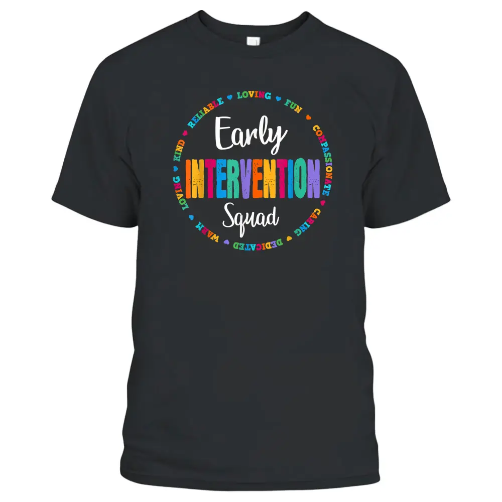 RTI Team T Response Early Intervention SQUAD Teacher School T-Shirt