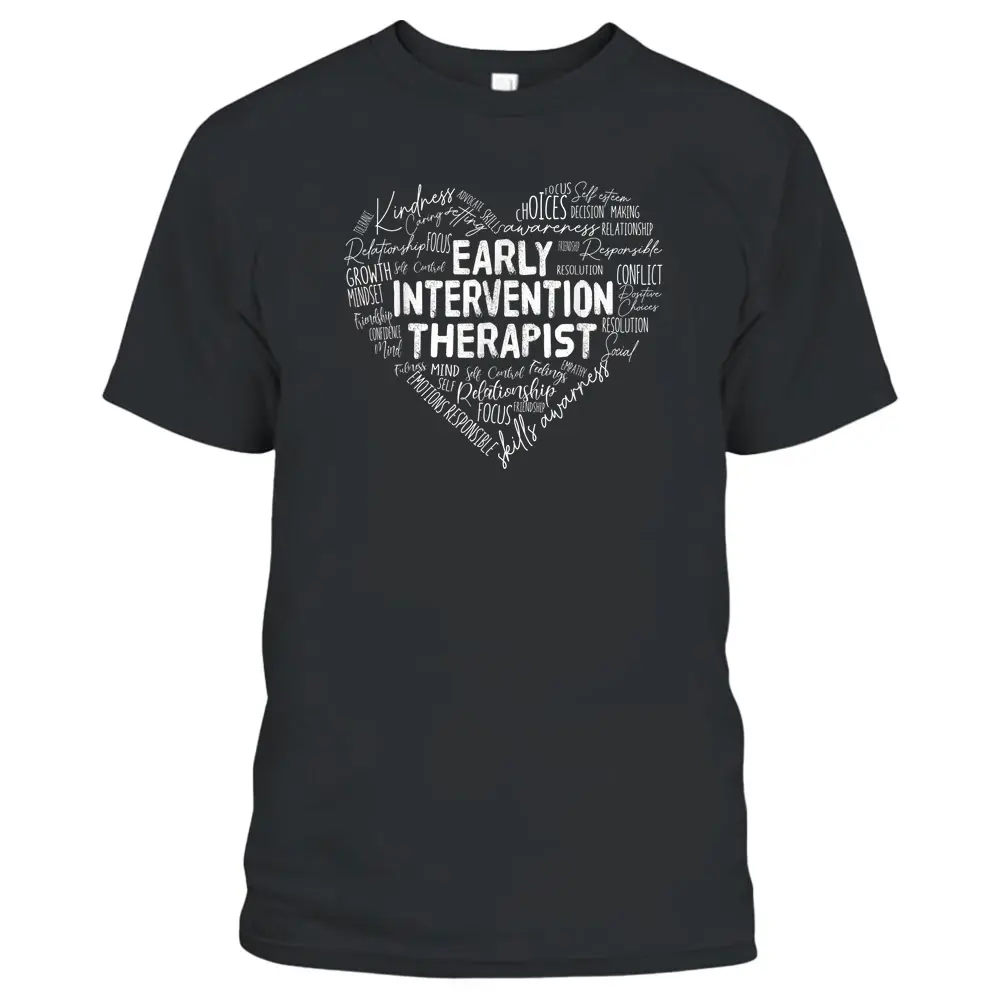 RTI Team Teacher School Crew Early Intervention Therapist T-Shirt