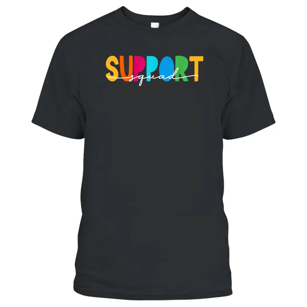 School Support Services Team Teacher Support Squad Women T-Shirt