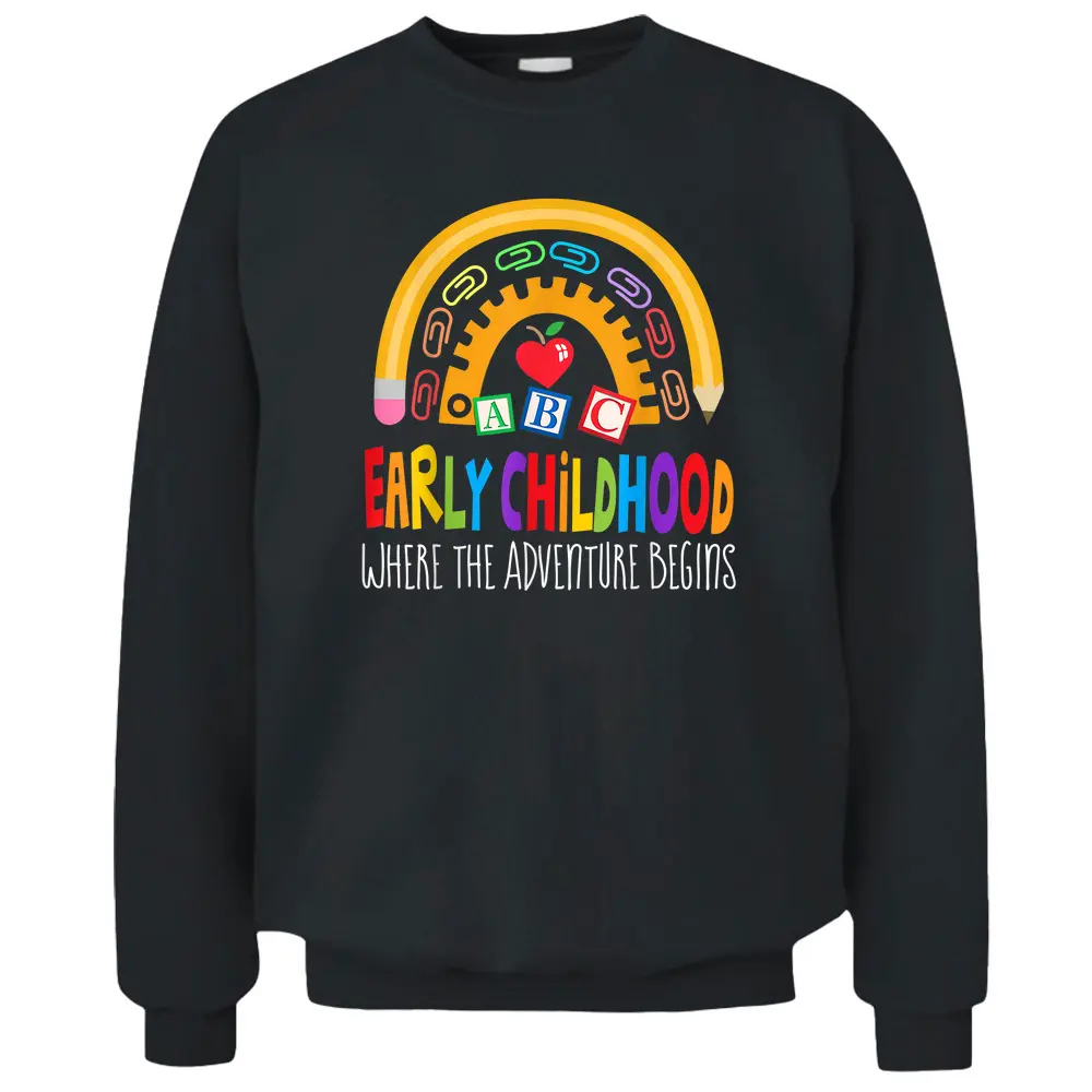 Teacher Early Childhood Education Preschool Head Start Crew Pullover Sweatshirt