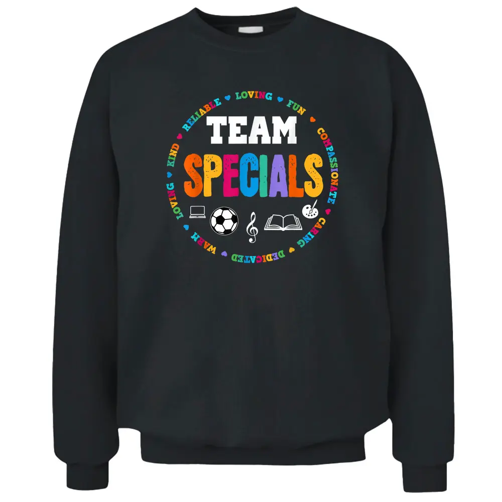 TEAM Specials Teacher TRIBE Squad Back To Primary School Pullover Sweatshirt