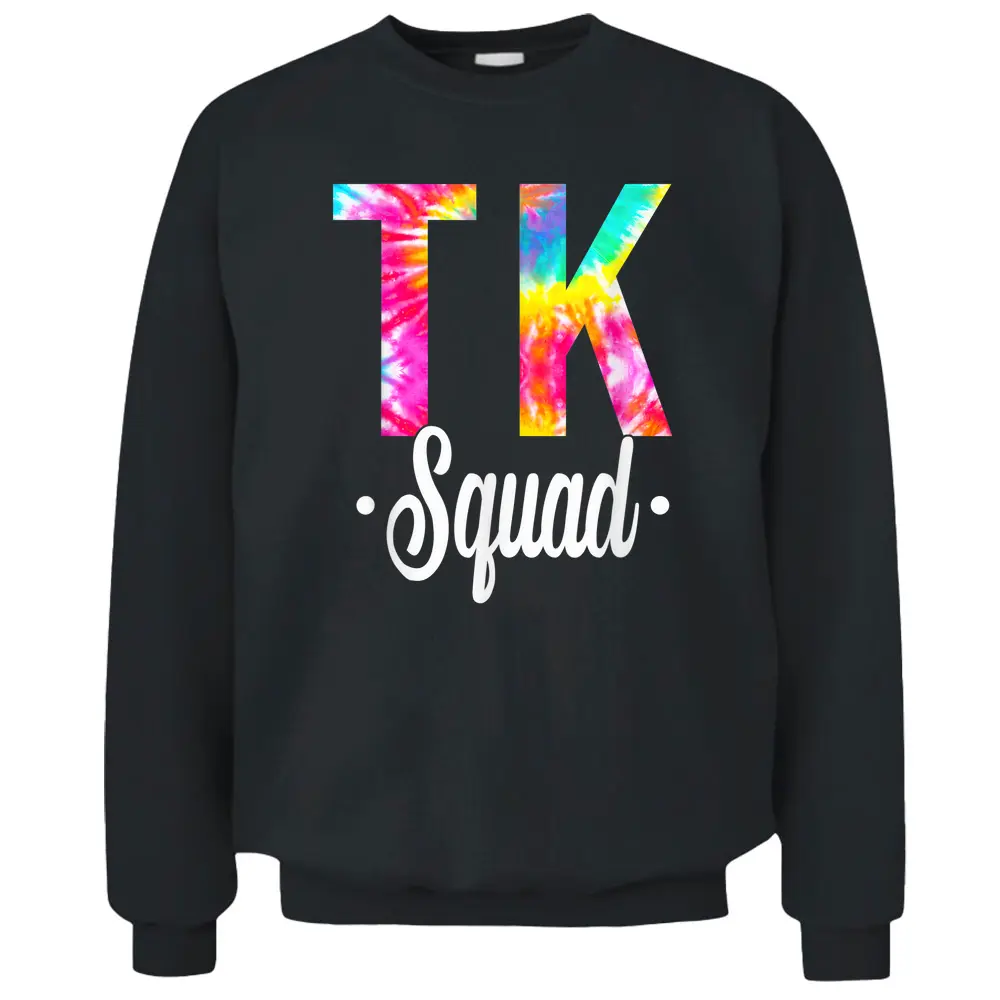 TK Squad Transitional Kindergarten Teacher Back To School Pullover Sweatshirt