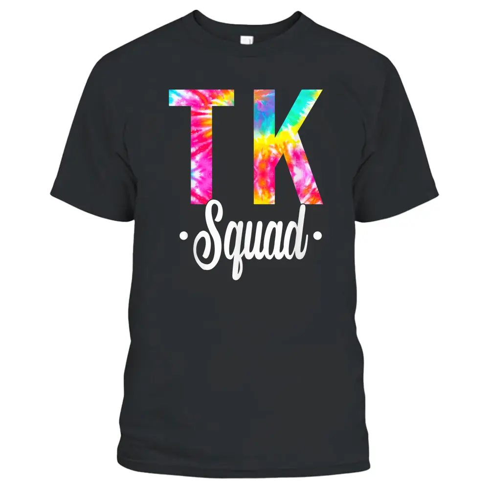 TK Squad Transitional Kindergarten Teacher Back To School T-Shirt