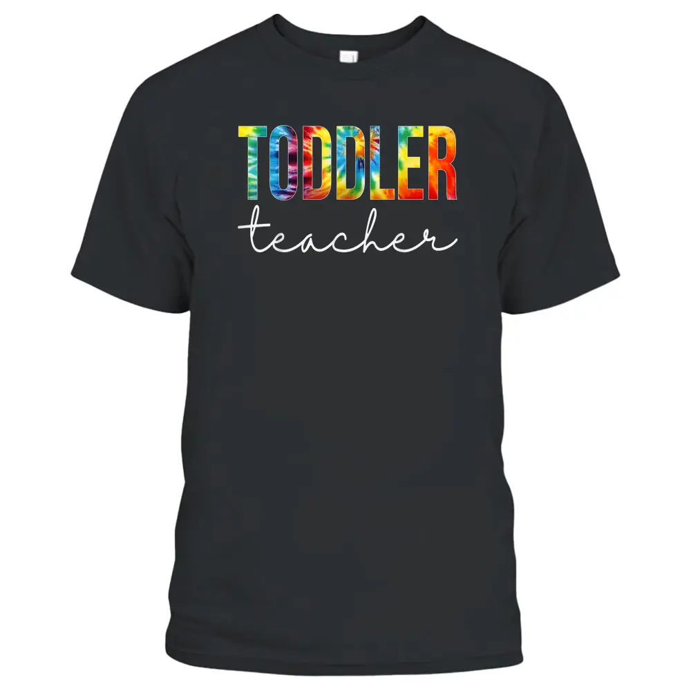 Toddler Teacher Tie Dye Appreciation Day Back To School T-Shirt