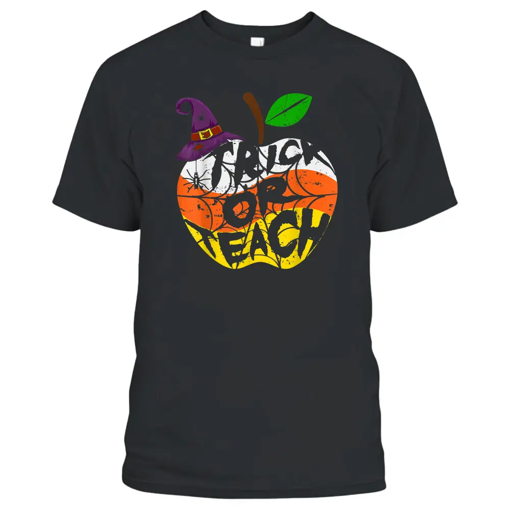 Trick Or Teach Funny Costume Teacher Halloween T-Shirt