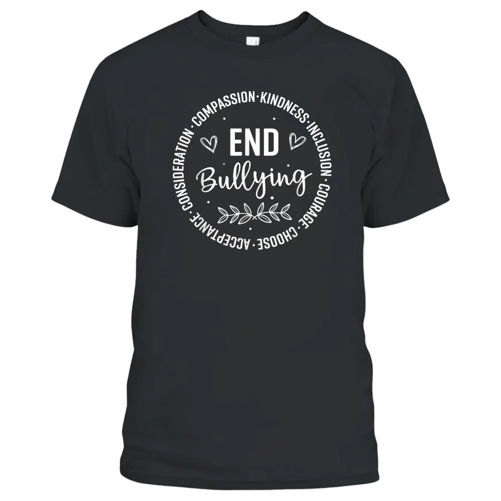 Unity Day Orange Anti Bullying Love Peace Inclusion Teachers T-Shirt