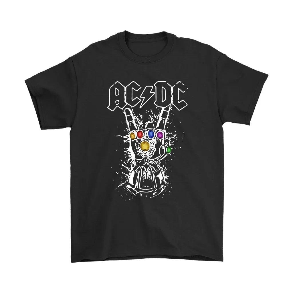 Acdc Infinity Wars Infinity Gauntlet Unisex T-Shirt, Hoodie, Sweatshirt