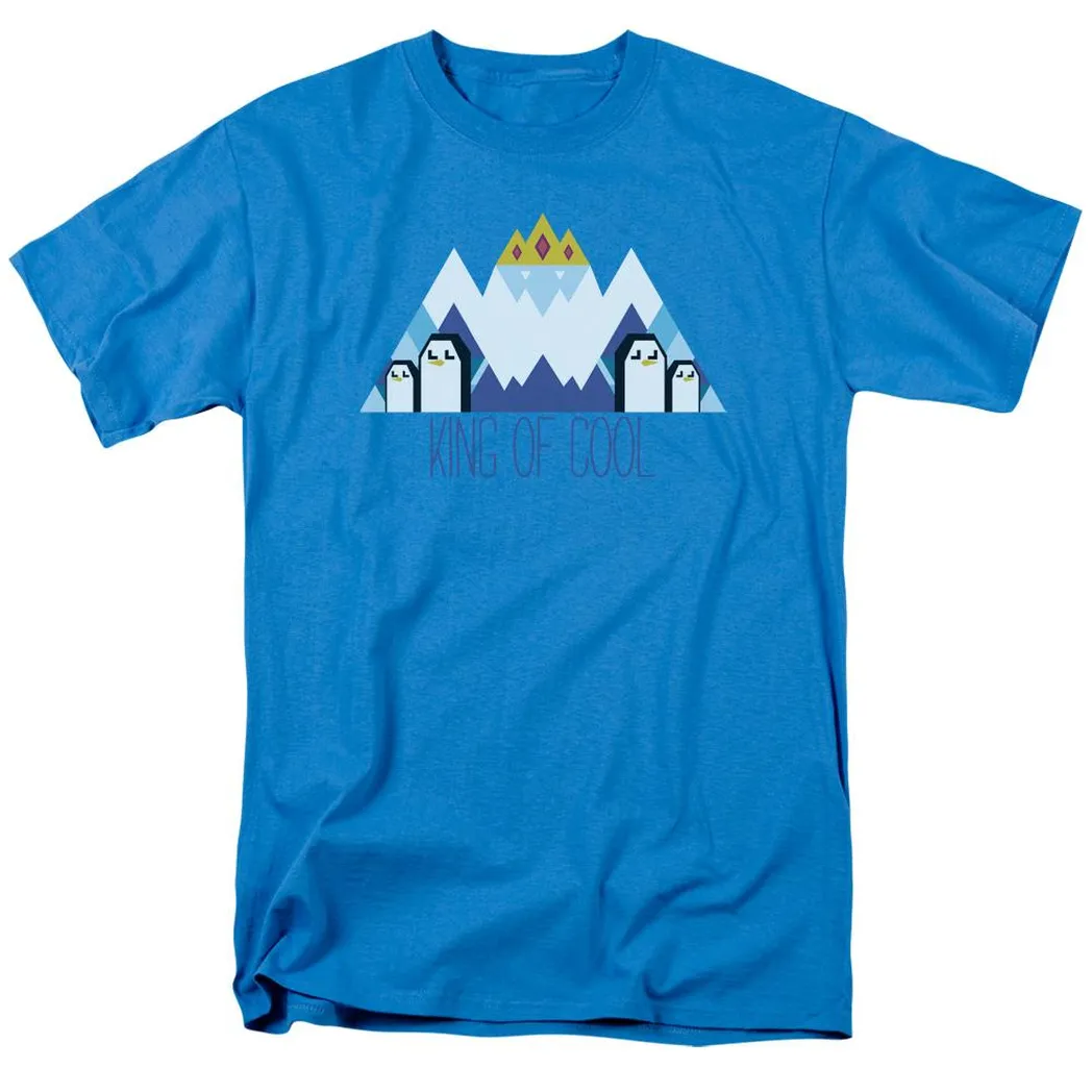 Adventure Time Ice King Geo Mens T Shirt Turquoise