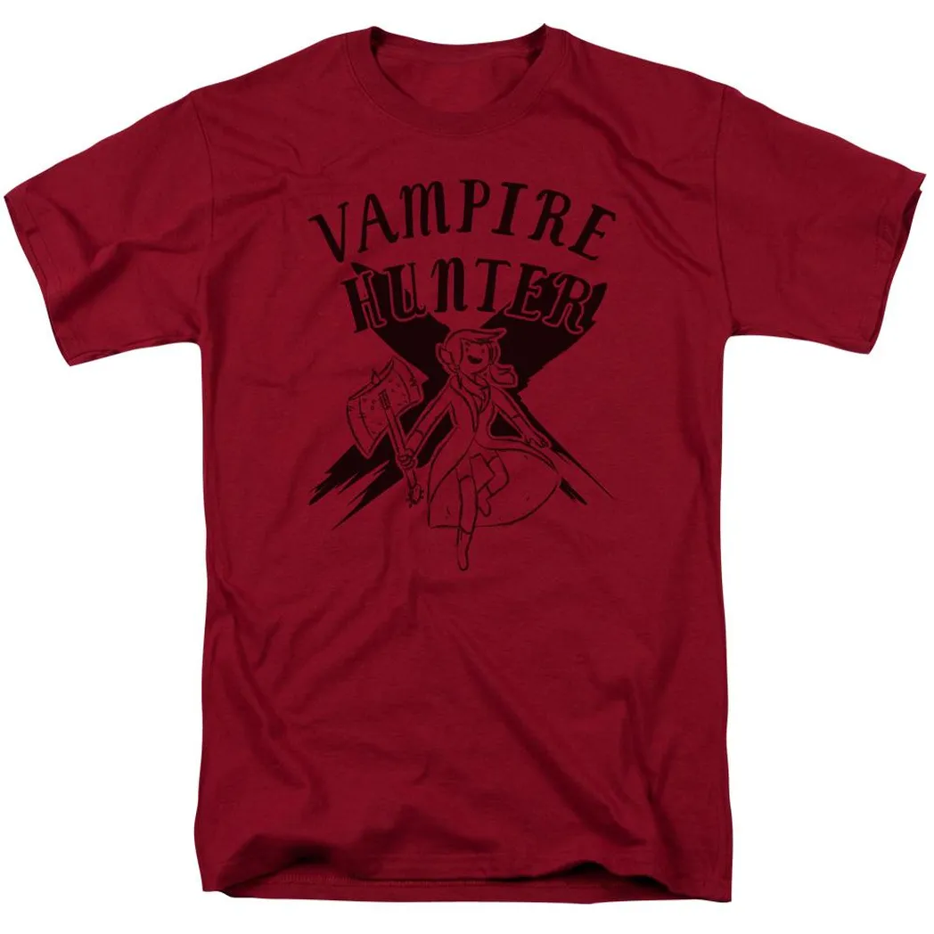 Adventure Time Vampire Hunter Mens T Shirt Cardinal