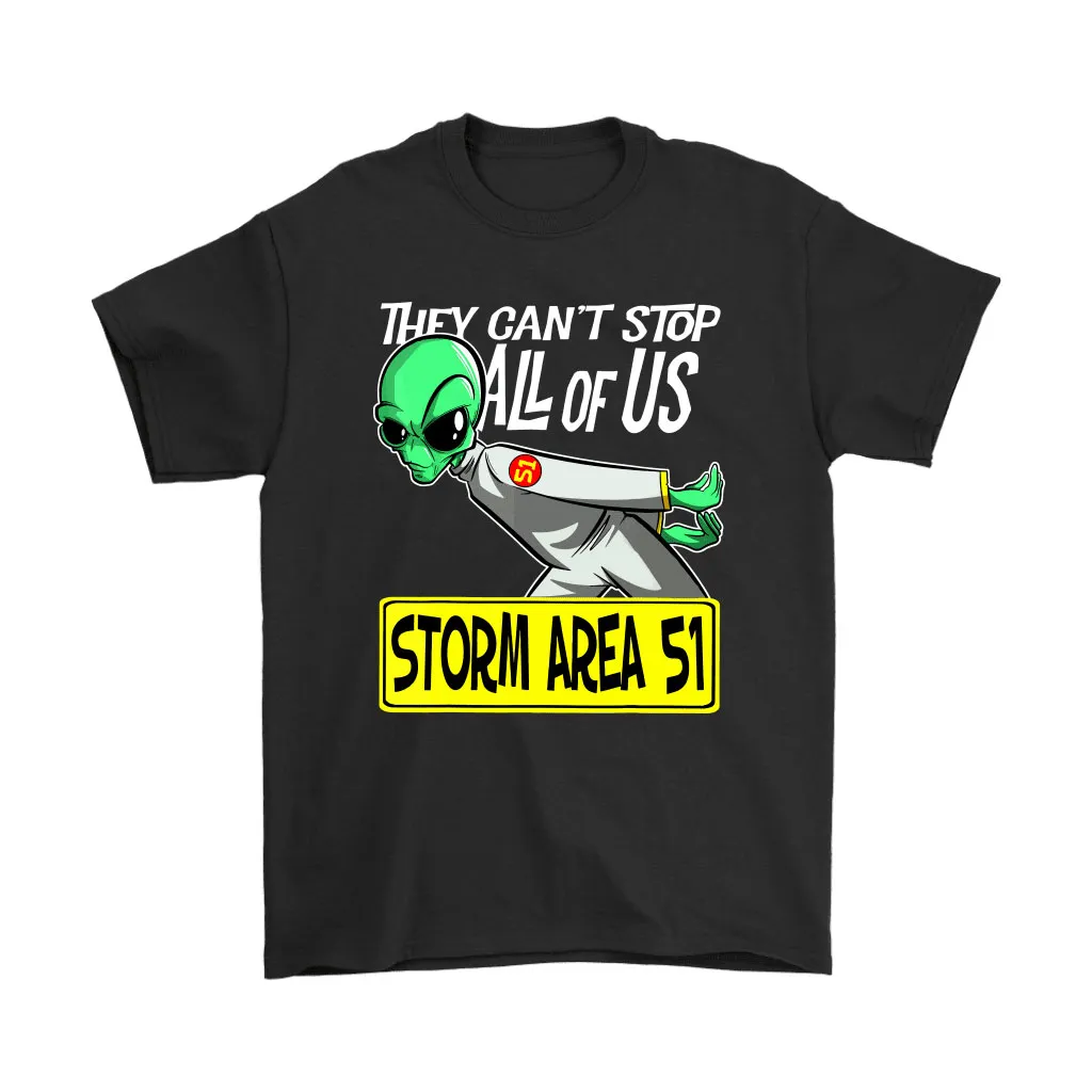 Alien Naruto Run They Cant Stop Us All Storm Area 51 Unisex T-Shirt, Hoodie, Sweatshirt