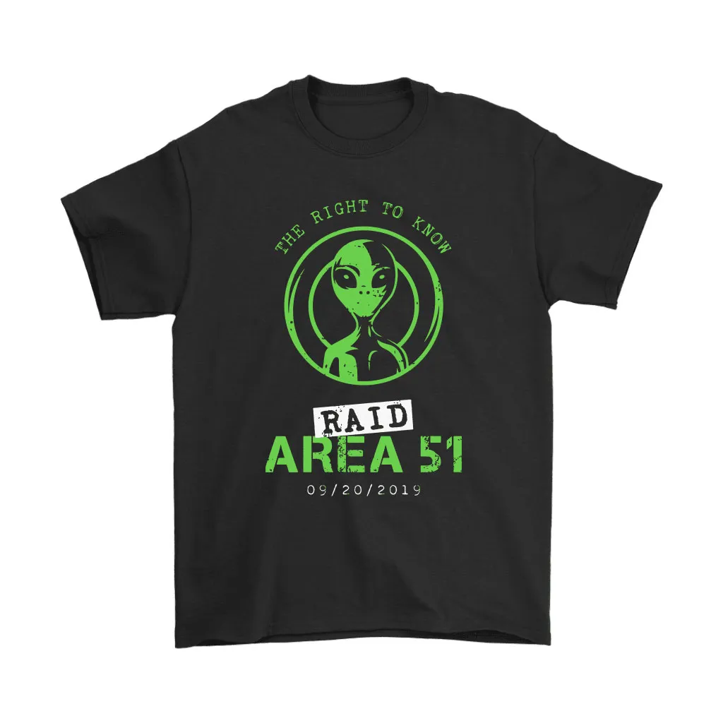 Alien The Right To Know Raid Area 51 9202019 Unisex T-Shirt, Hoodie, Sweatshirt