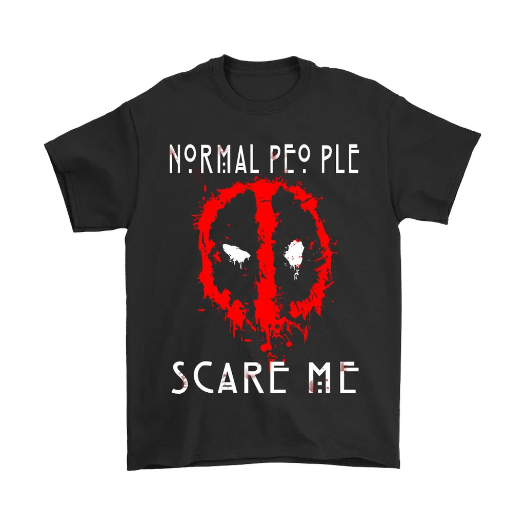 American Horror Story Normal People Scare Me Autism Deadpool Unisex T-Shirt, Hoodie, Sweatshirt