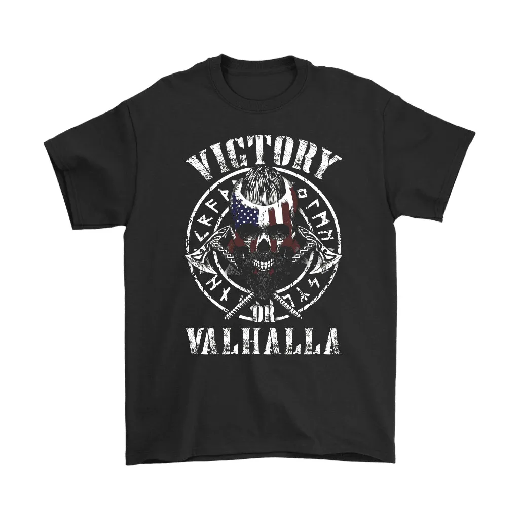 American Viking Warrior Victory Or Valhalla Unisex T-Shirt, Hoodie, Sweatshirt