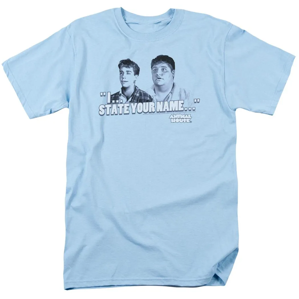 Animal House Pledges Mens T Shirt Light Blue