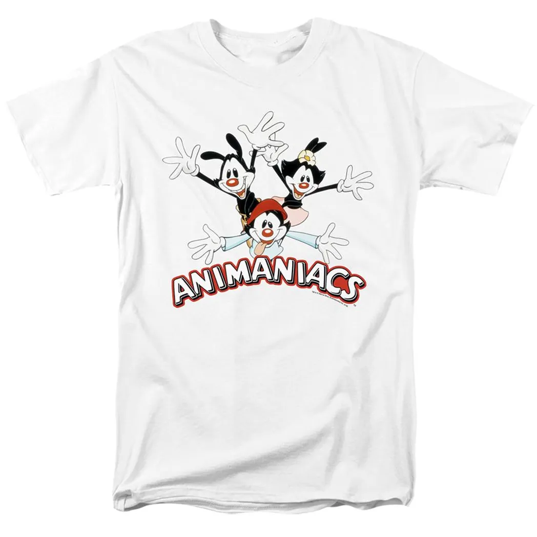 Animaniacs Animaniacs Trio Mens T Shirt White