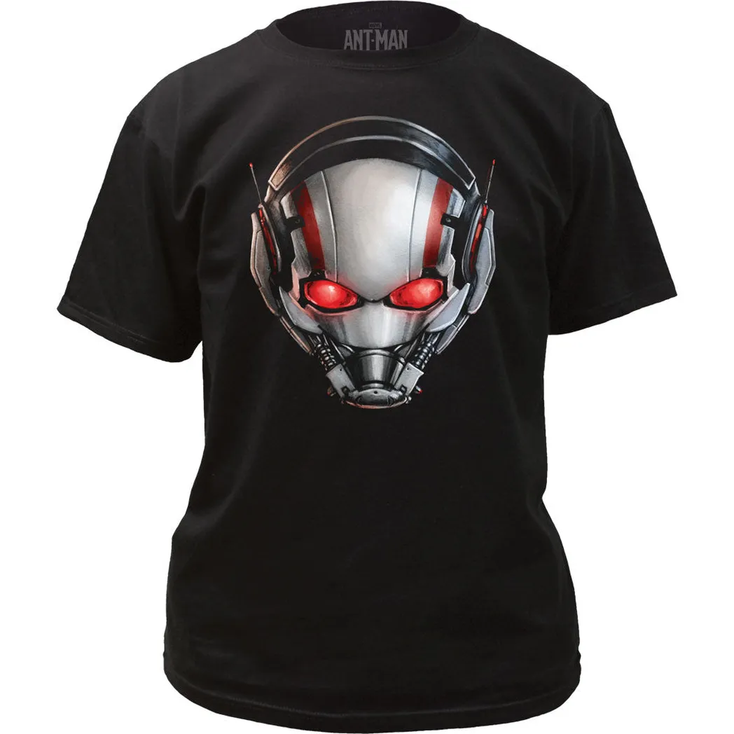 Ant-Man Helmet Mens T Shirt Black