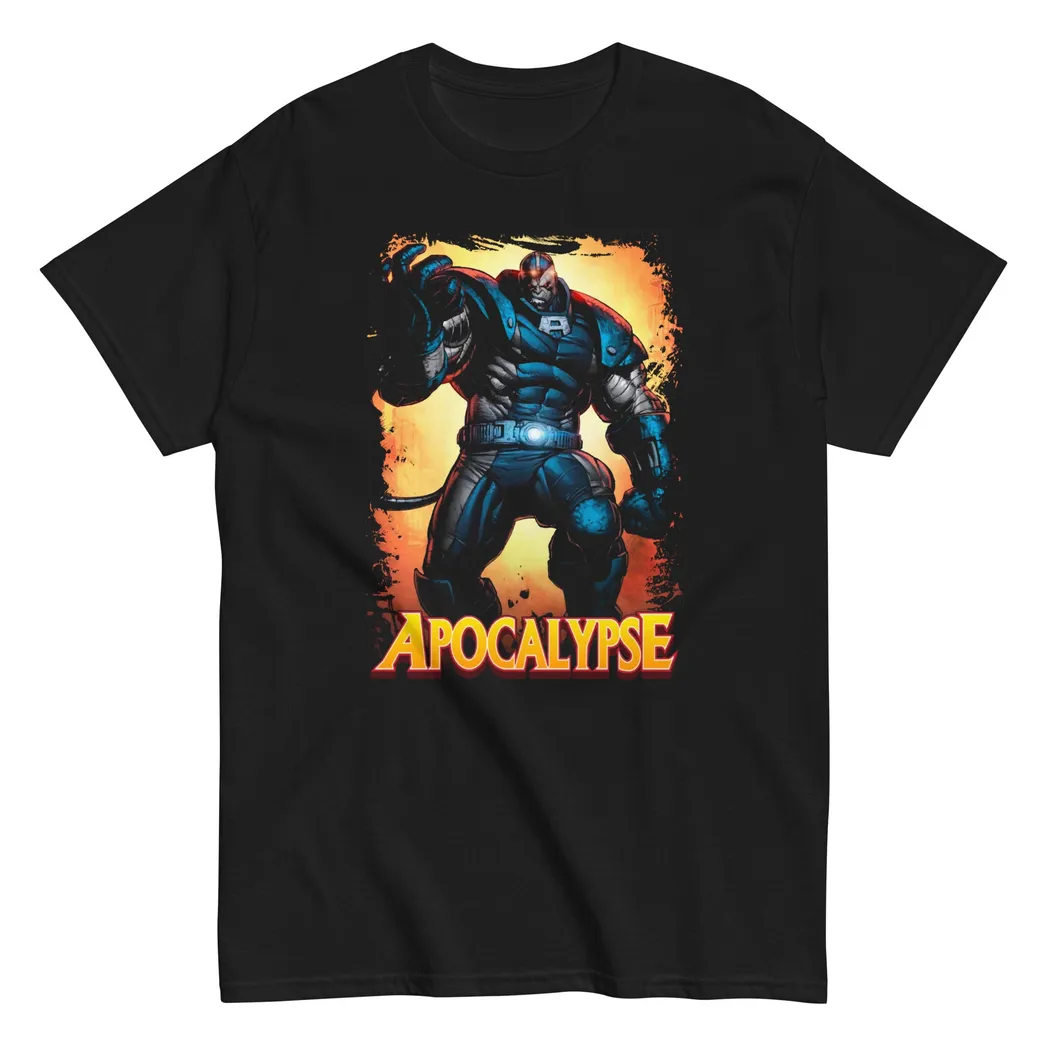 Apocalypse Animated Mens T-Shirt Black