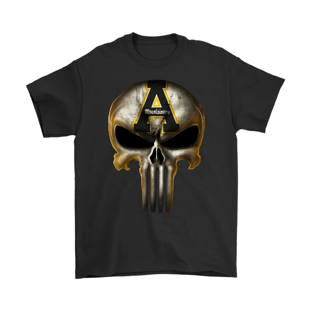 Appalachian State Mountaineers The Punisher Ncaa Football Unisex T-Shirt, Hoodie, Sweatshirt