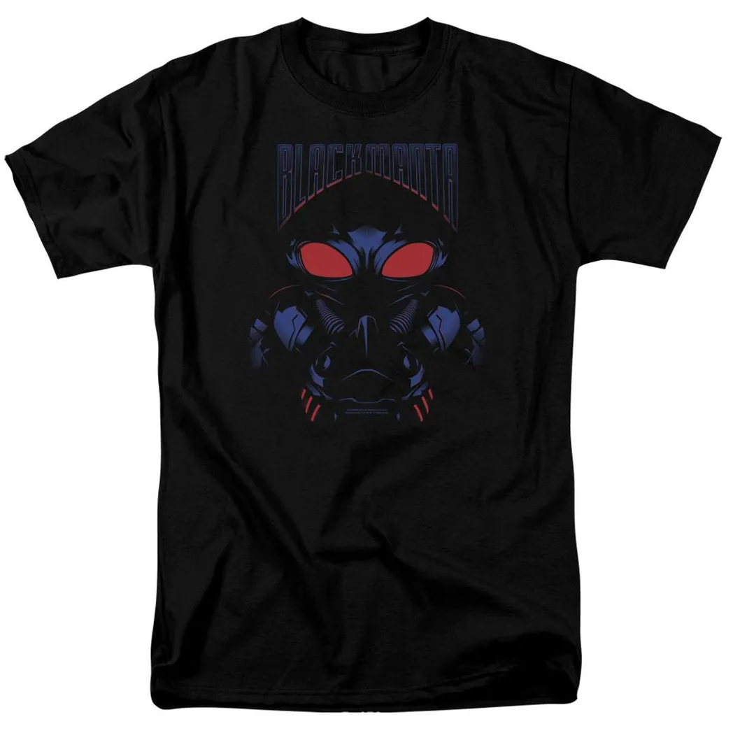 Aquaman Movie Black Manta Mens T Shirt Black