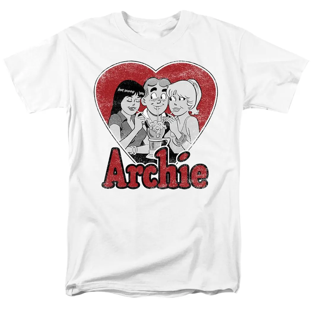 Archie Comics Milkshake Mens T Shirt White