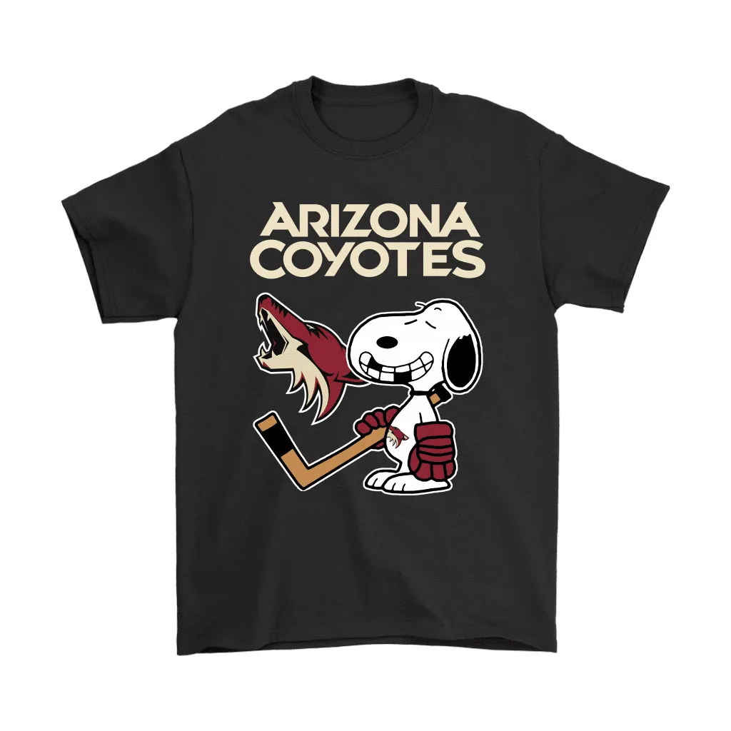 Arizona Coyotes Ice Hockey Broken Teeth Snoopy Nhl Unisex T-Shirt, Hoodie, Sweatshirt