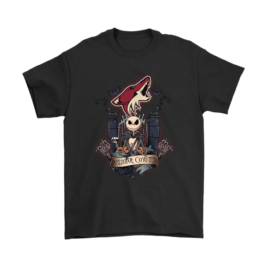 Arizona Coyotes Jack Skellington This Is Halloween Nhl Unisex T-Shirt, Hoodie, Sweatshirt