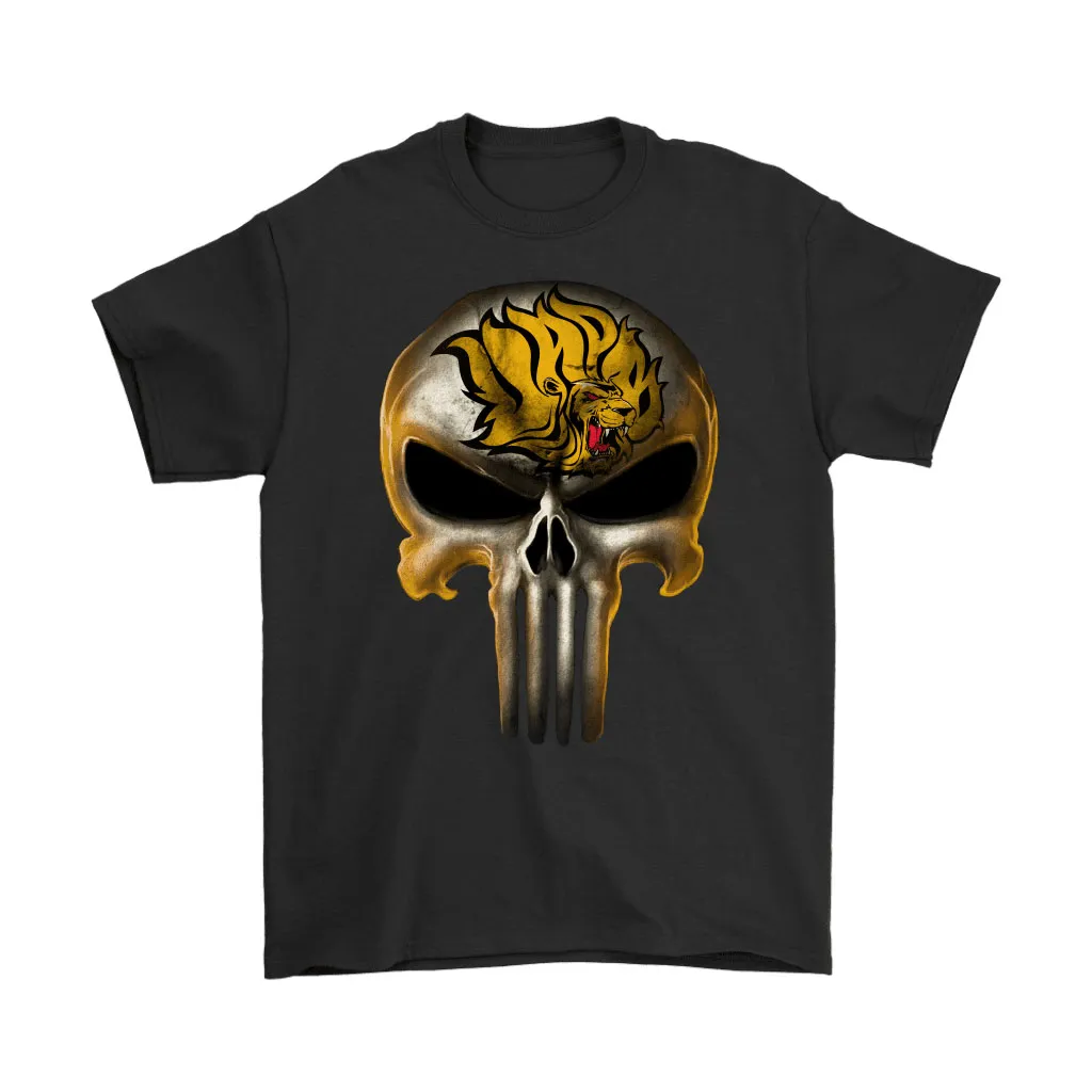 Arkansas Pine Bluff Golden Lions The Punisher Ncaa Football Unisex T-Shirt, Hoodie, Sweatshirt