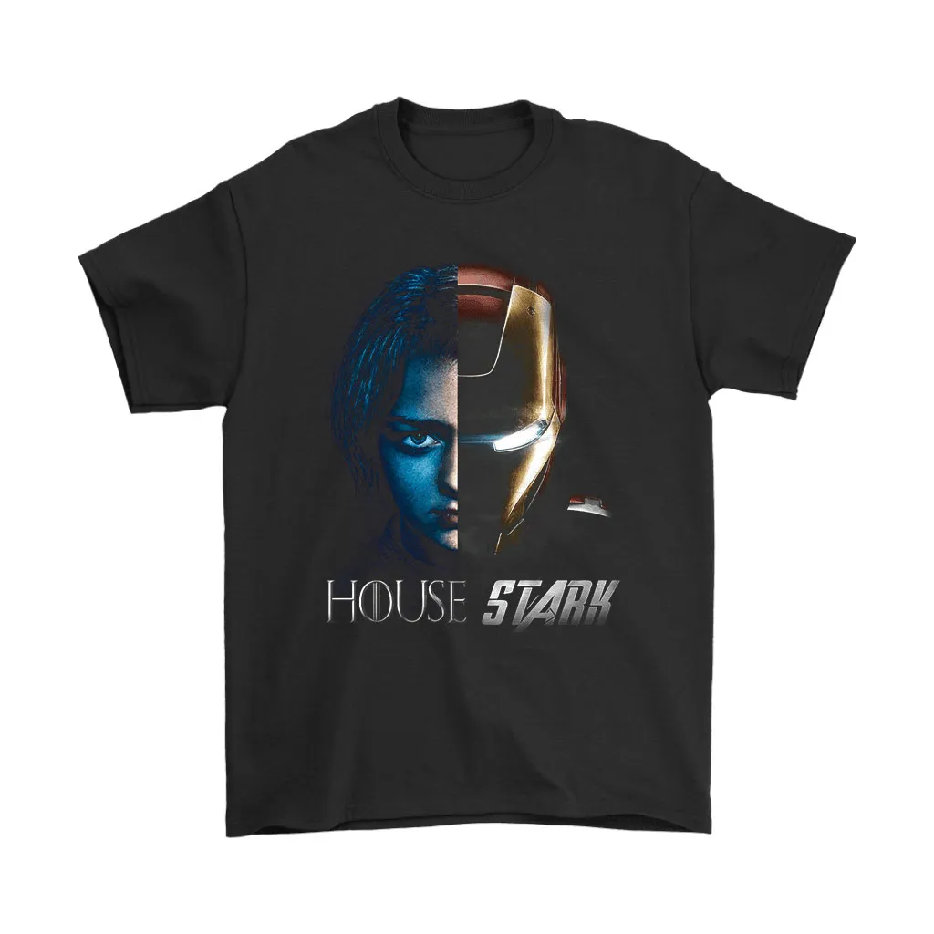 Arya And Tony Stark House Stark Game Of Thrones Iron Man Unisex T-Shirt, Hoodie, Sweatshirt