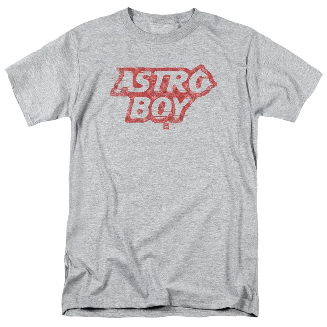 Astro Boy Logo Mens T Shirt Athletic Heather