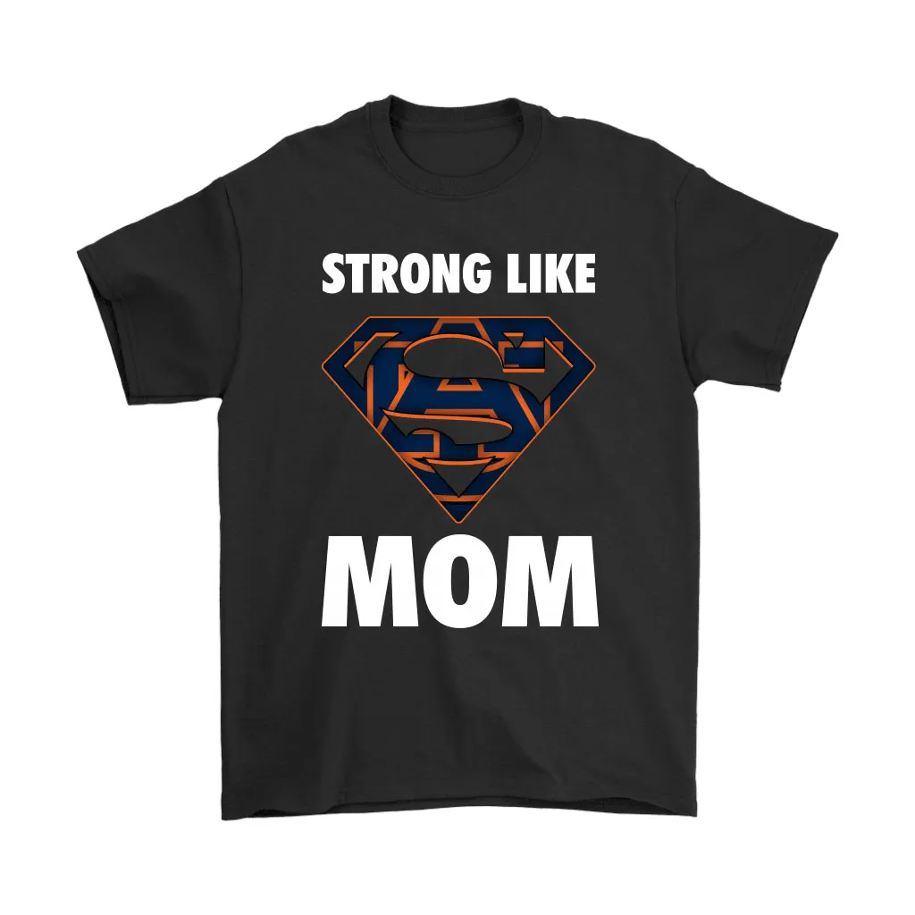 Auburn Tigers Strong Like Mom Superwoman Ncaa Unisex T-Shirt, Hoodie, Sweatshirt