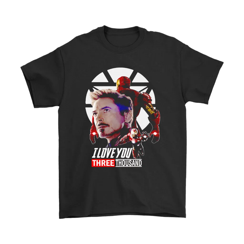 Avengers Tony Stark I Love You Three Thousand Unisex T-Shirt, Hoodie, Sweatshirt