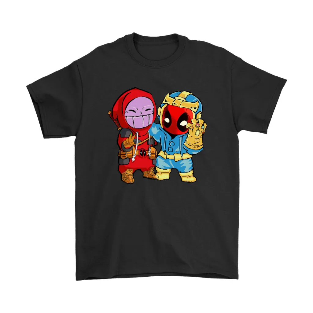 Baby Thanos And Deadpool Costume Switch Cute Unisex T-Shirt, Hoodie, Sweatshirt