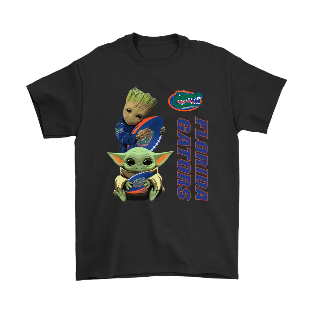 Baby Yoda And Groot Hug Florida Gators Nacc Unisex T-Shirt, Hoodie, Sweatshirt