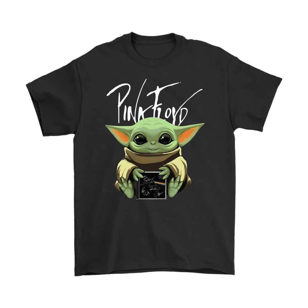 Baby Yoda Hugs Pink Floyd Album Star Wars Unisex T-Shirt, Hoodie, Sweatshirt