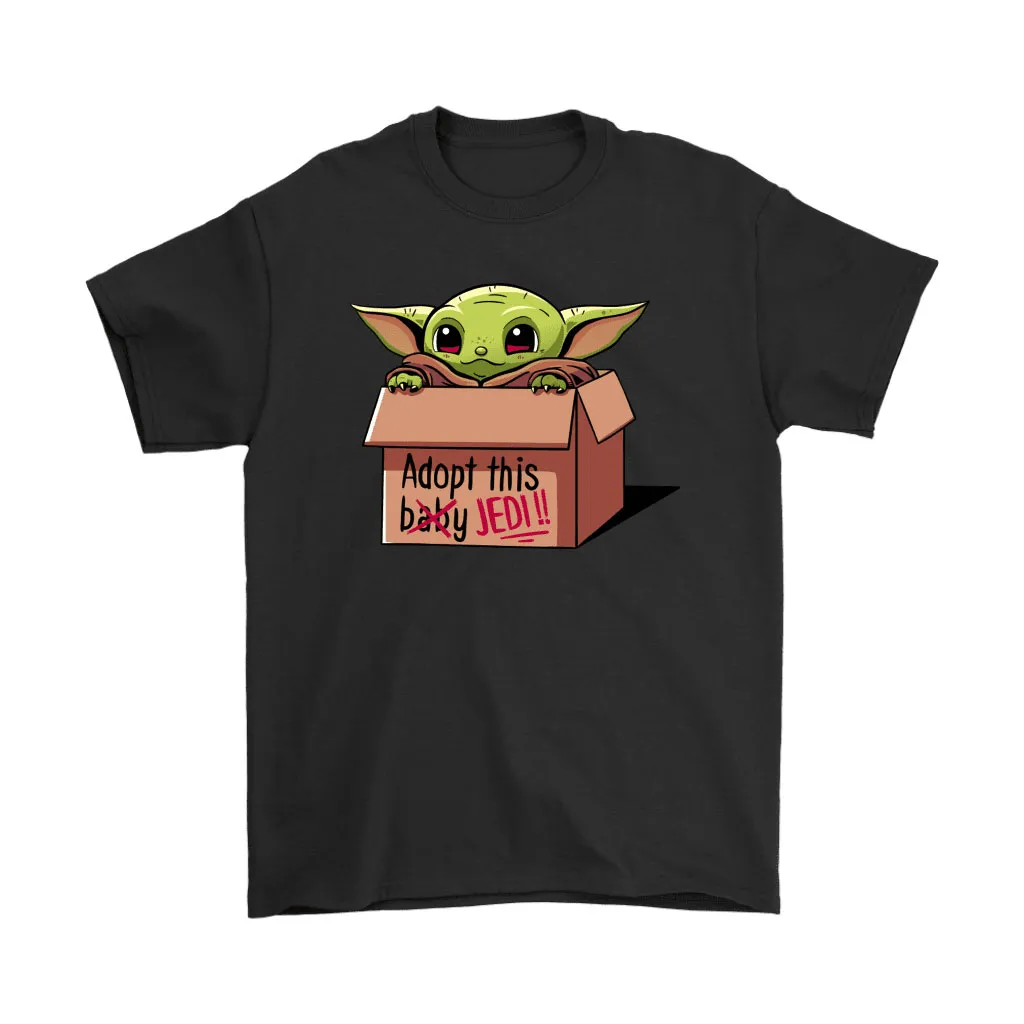 Baby Yoda In A Box Adopt This Baby Jedi Unisex T-Shirt, Hoodie, Sweatshirt