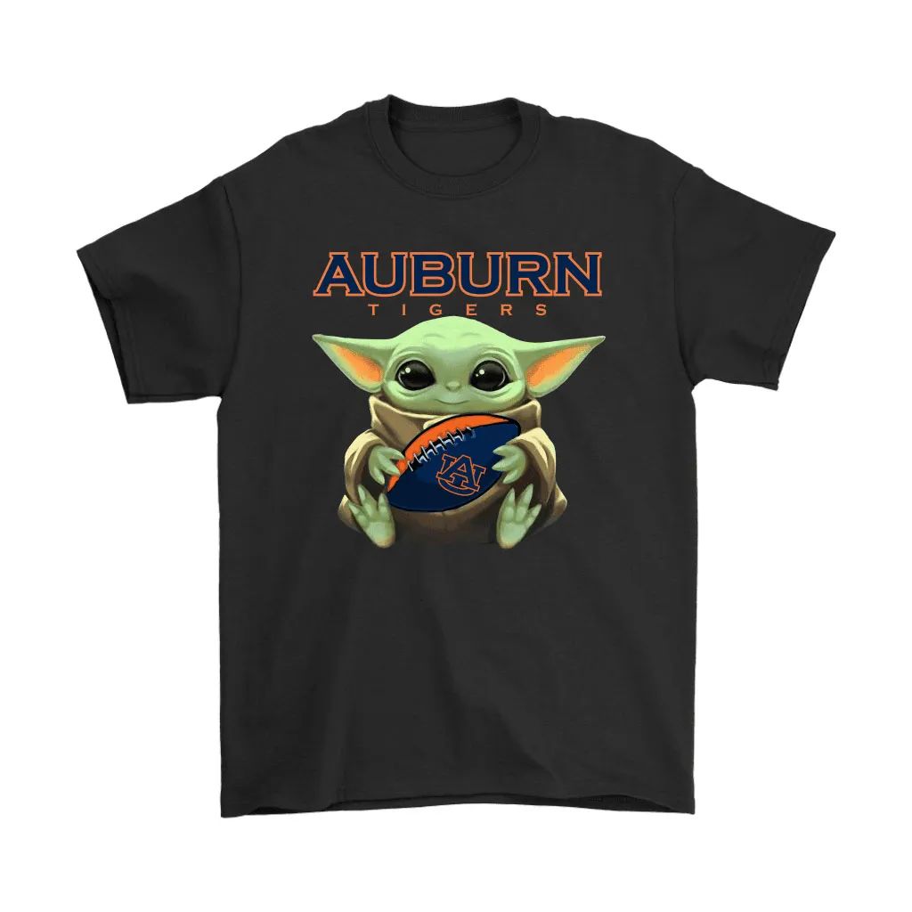 Baby Yoda Loves The Auburn Tigers Star Wars Ncaa Unisex T-Shirt, Hoodie, Sweatshirt