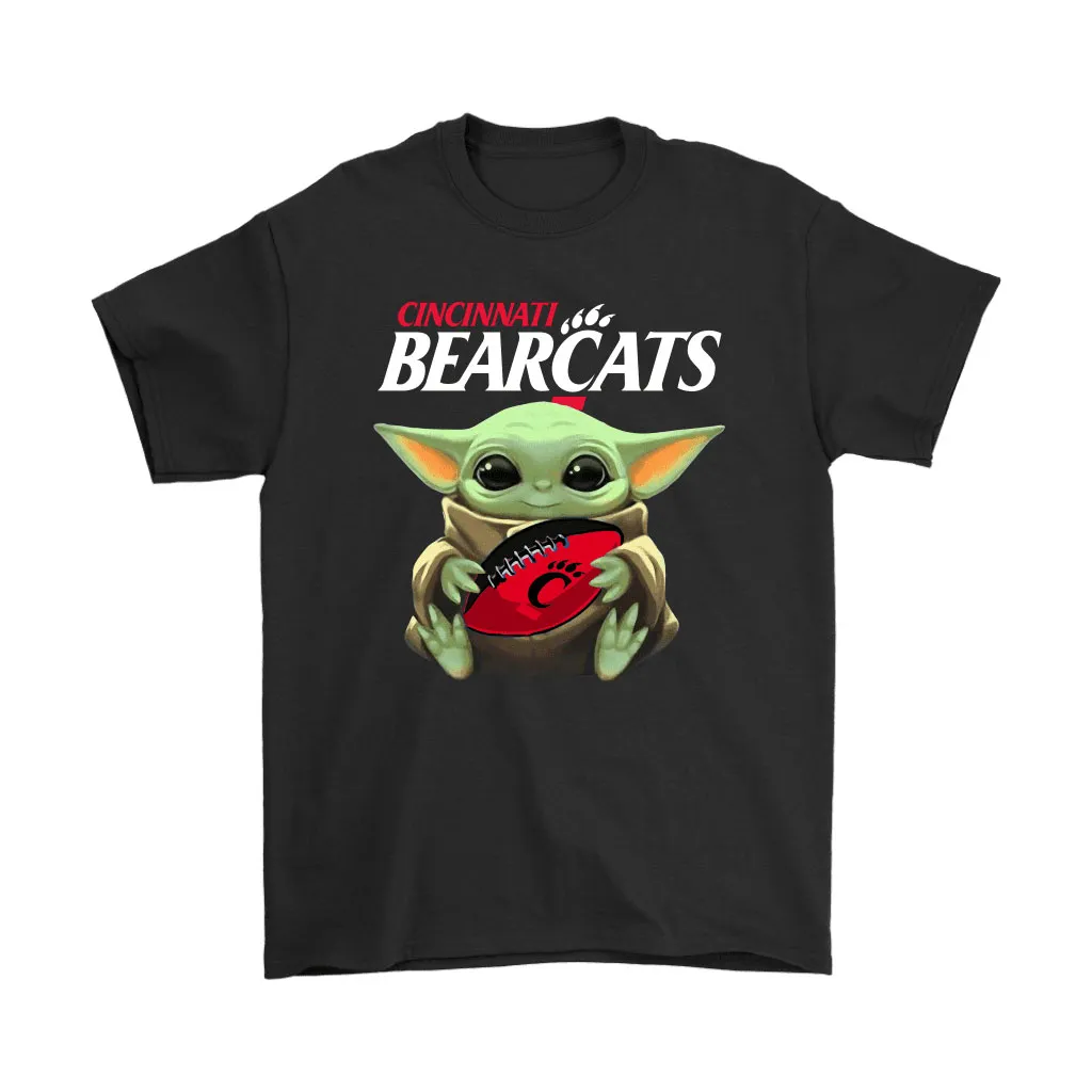 Baby Yoda Loves The Cincinnati Bearcats Star Wars Ncaa Unisex T-Shirt, Hoodie, Sweatshirt